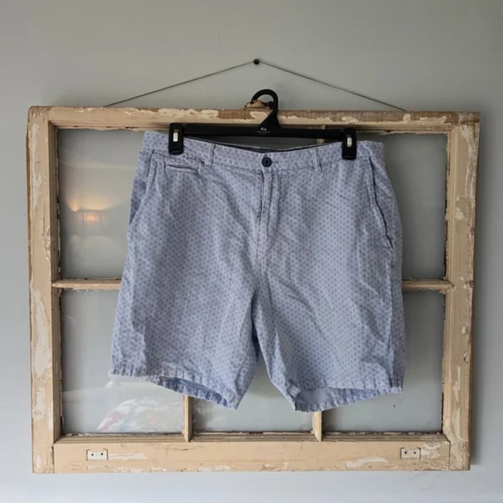 johnnie-O Wilton Patterned Men's Shorts 36